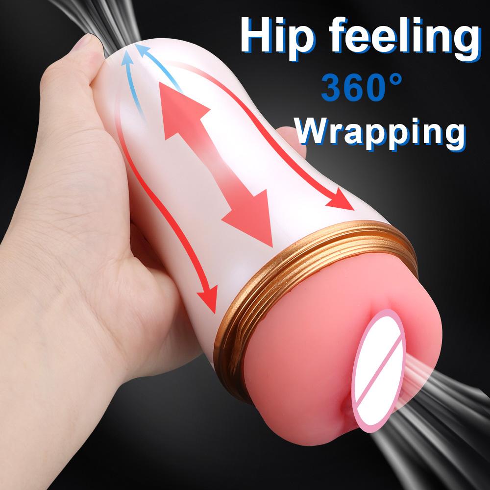 Sex Machine Penis Masturbation Vagina Real Pussy Male Masturbator Cup Erotic Sex Toys for Men