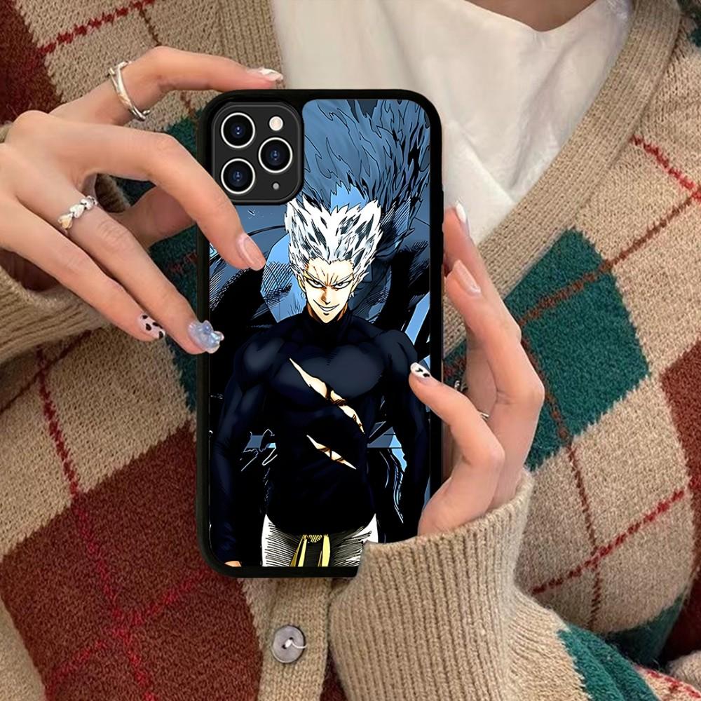 One Punch Man Phone Case Silicone PC+TPU For For IPhone 11 12 13 14 15 16 Plus Pro Max Cover
