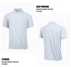 Men's Ice Silk Polo Shirt - Quick Dry, Short Sleeve, Frosted Mulberry Skin, High Quality Summer Wear