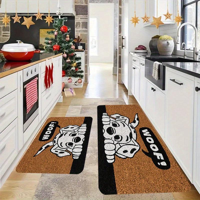 Dalmatian Carpet Soft Doormat Welcome Mat Living Room Carpet Kitchen Rug Bedroom Carpet Home Decoration