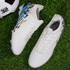 New Men Kids Soccer Shoes Cleats Football Boots Sports Long Studs Shoes for Training Competition