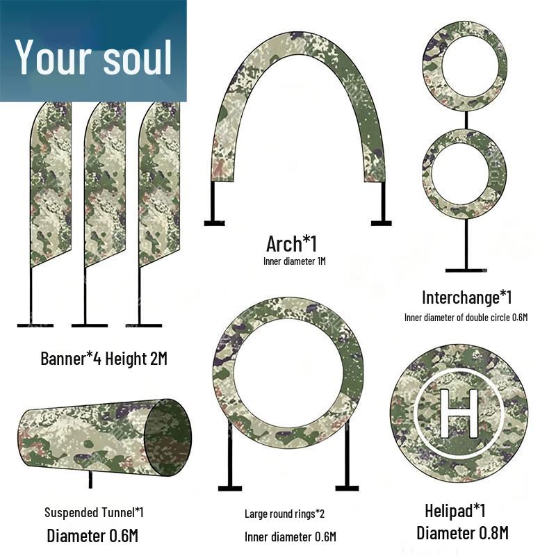 Junhun Drone & Training Obstacle Accessories