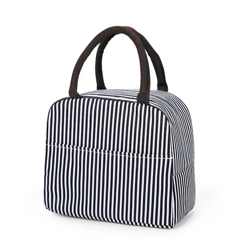 Portable Food Storage Thermal Food Bag for Women and Kid, Lunch Box for Picnic and Travel, Lunch Bag with Handle Insulation