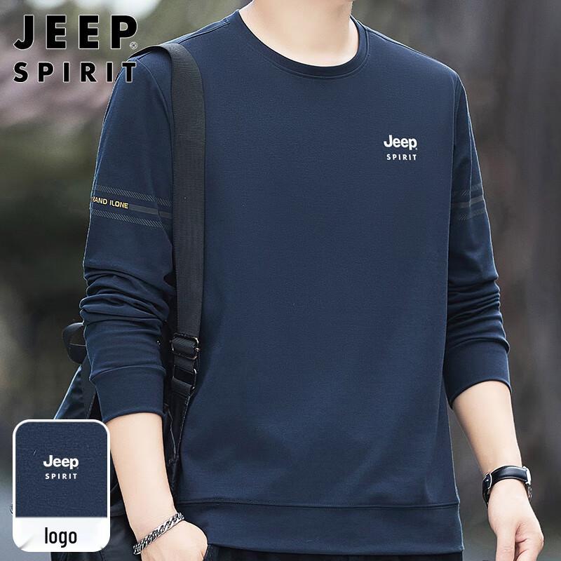 

JEEP SPIRIT Men s Casual Long Sleeve Sweatshirt XL