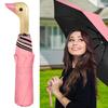 Folding Umbrella Advanced Sense Duck Head Individual Sun Sunscreen Umbrella 50+ Sun And Rain Duals UV Umbrella