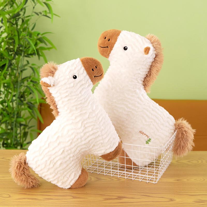 Plush Pony Toy For Kids With Pp Cotton Filling Perfect As Birthday Gift And Room Decor