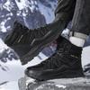 Winter Snow Boots For Men Women Keep Warm Cotton Shoes Outdoor Hiking Shoes Plush Warm High Ankle Boot Man Sneakers