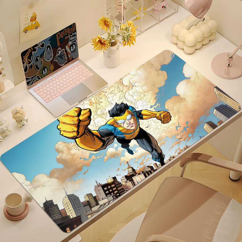 Anime Invincible Mouse Pad Large Nonslip Lockedge Desktop Computer Desk Mat Keyboard Writing Mousepad Office Gamer Student