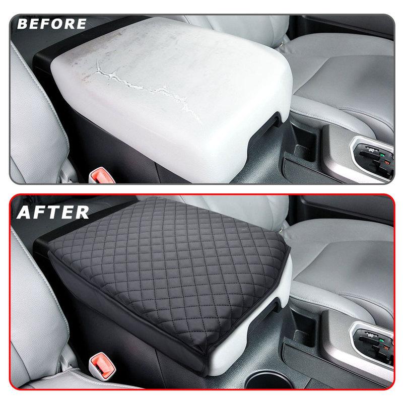 För Toyota Tundra 2007-2013 Bil Armstödslåda Cover Trim För Toyota Sequoia 2008 - Centerkonsol Skyddsdyna Biltillbehör