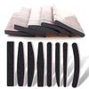 5Pcs Strong Thick Nail File Black 100/180 Grit Professional Sandpaper Cuticle Remover Buffer Files Manicure Tool Set Accessories
