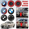 1pcs 82mm ABS 2 3 Hole Car Bonnet Hood Front Rear Trunk Badge Logo Emblem Sticker for BMW E87 E46 E28 E60 G20 G03 G05 F10 E93