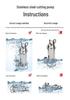 304 Stainless Steel High Head Submersible Sewage Pump with All-Copper Motor, Corrosion Resistant
