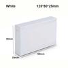 New Waterproof Project Enclosure Boxes ABS Plastic White Black Storage Case 9 Styles Housing Instrument Case Electronic Supplies