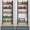 Xiayou 4-Tier Metal Kitchen Storage Rack