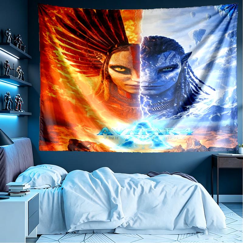 Avatar Print Tapestry, Lightweight Wall Hanging, for Bedroom, Dorm, Living Room, Home Art Decor - Birthday Christmas Gift for Friends