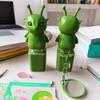 1/2/3Pcs Green Aliens Button Keychain Fidget Toy with Sound LED Lights Stress Anxiety Relief Keyboard Clicker Decompression Button Sensory Toy