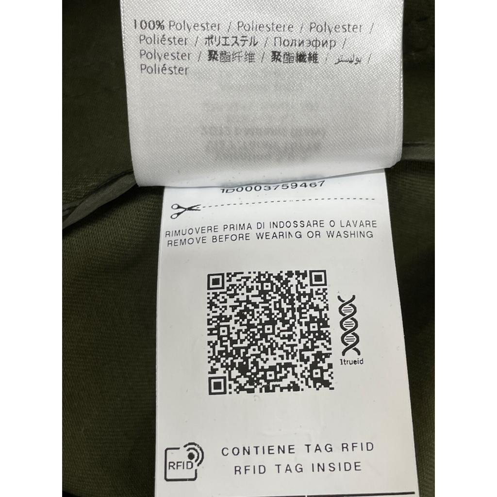 RED VALENTINO 1R3CK01C6L5 Khaki Boa Liner Mod Coat coat 38 khakiUsed