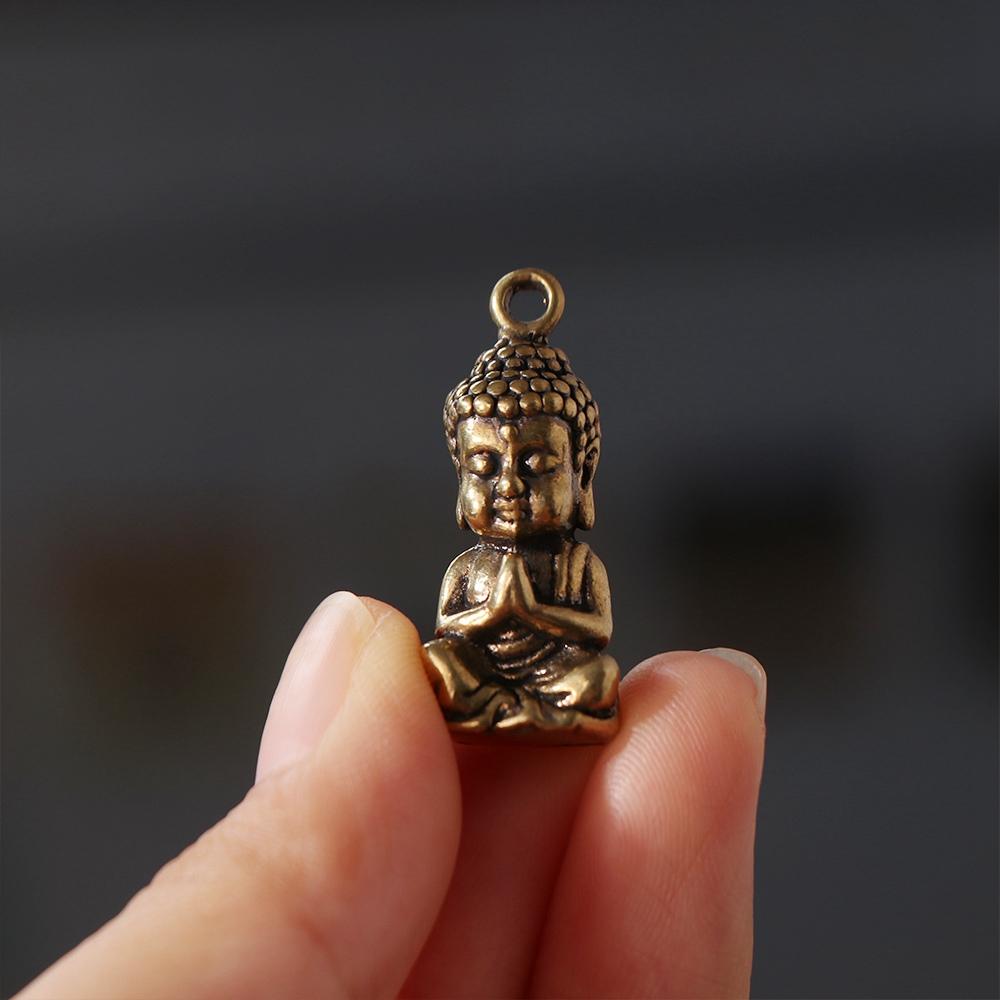Miniaturní přívěsek Buddhy Sakjamuni Mini Mini figurka Buddhy Autodoplňky