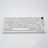 Original Height Black and White Keycaps Set 125PCS for Mechanical Keyboards Extended Comfortable Typing Experience