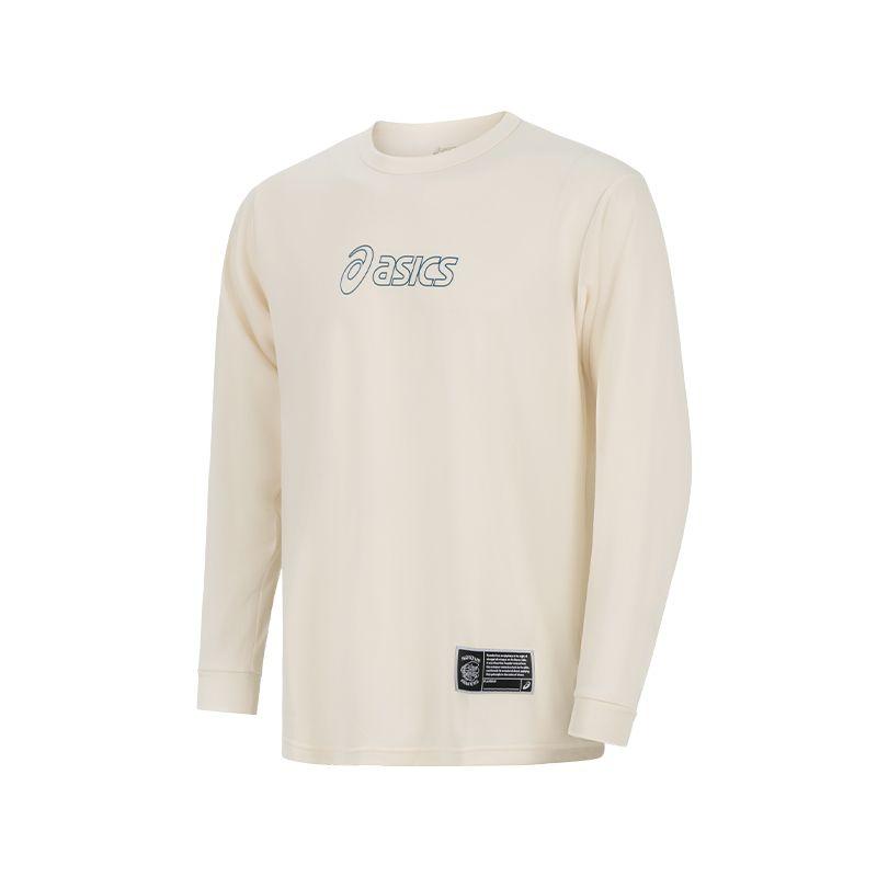 Asics Fw25 Sports Lifestyle Round Neck Breathable Comfortable Long Sleeve T-Shirt Unisex Tops 2063A426-201