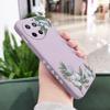 Encounter Flowers Phone Case For OPPO Realme  12 11 10 9 9i 8 8i 7 Pro Plus C35 C21Y C25Y C25 4G 5G Liquid Silicone Cover