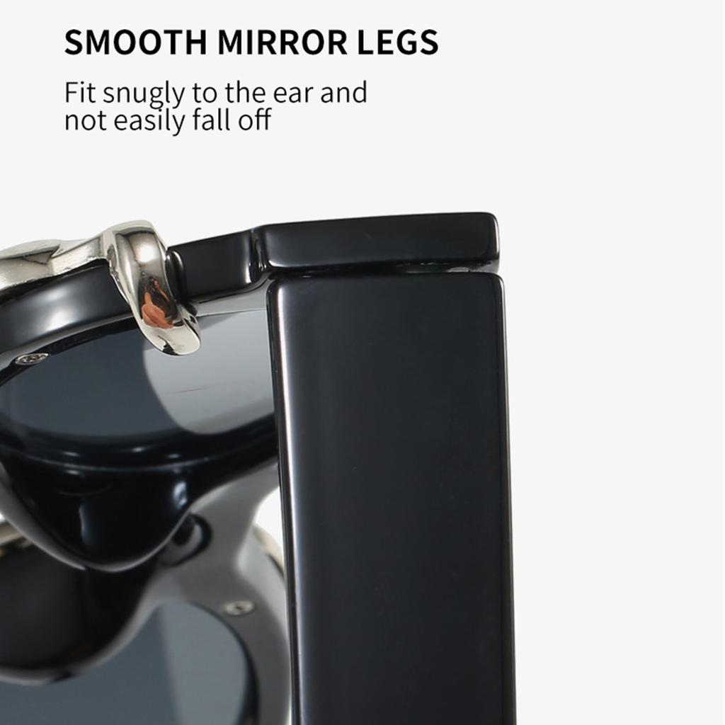 Metal Hinge Year of The Snake Limited Sunglasses Retro Spice Bar Technology Sense Concave Shape Sunglasses Tide Girl Glasses.