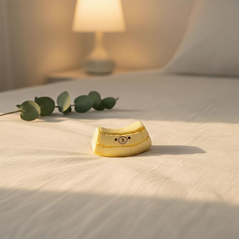 1Pcs Banana Bear Silicone Butter Texture Soft Stress Relief Squeeze Fidget Toy Portable Decompression Gift