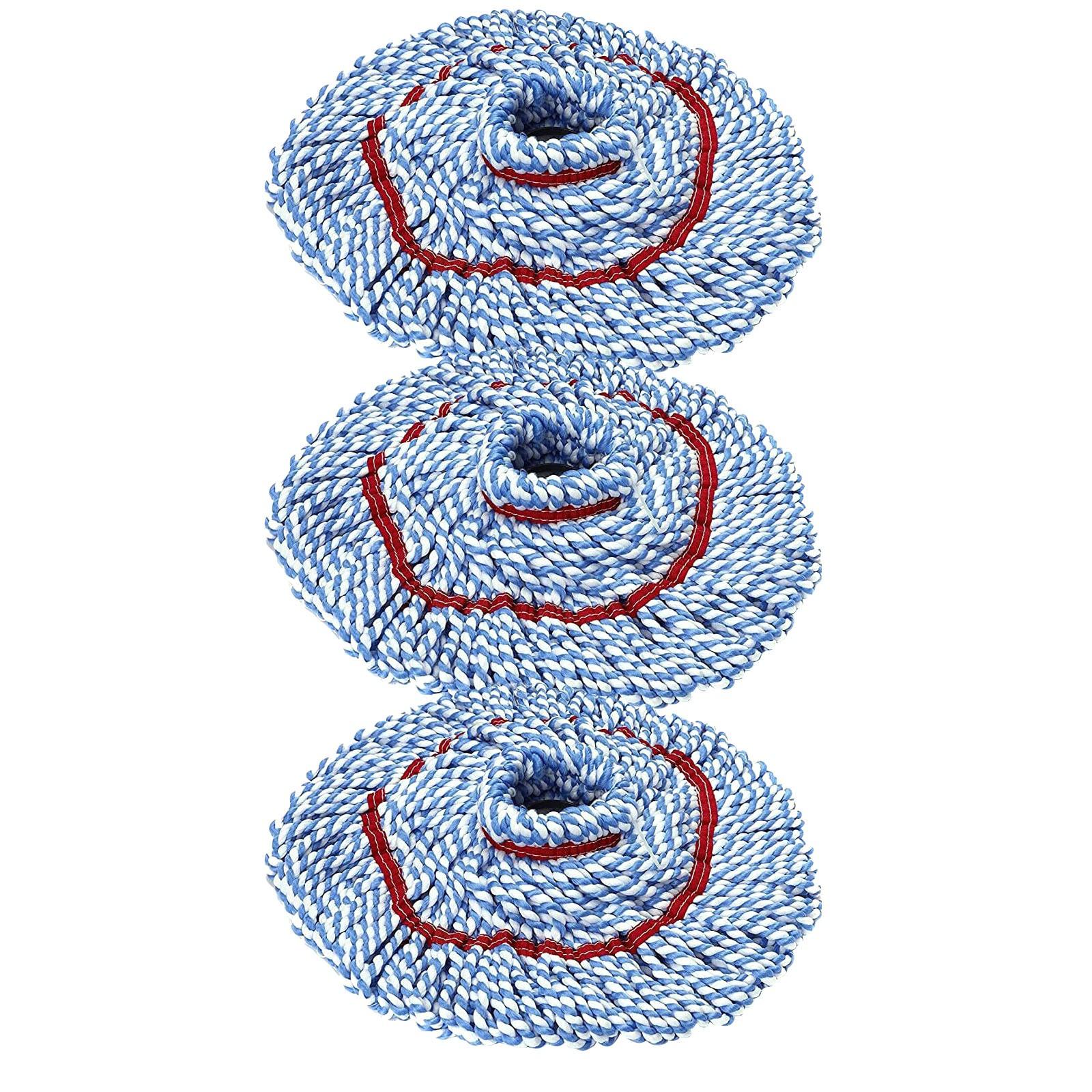 

3шт насадка для швабры из микрофибры домашние инструменты машинная стирка и многоразовая швабра