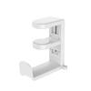 1Pcs 360 Degree Rotating Headphone Holder No Punch Table Clip Hook Earphone Holder Miscellaneous Storage Hanging