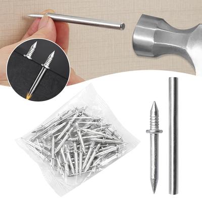 Double-Head Skirting Thread Seamless Nails Invisibles Secure Wall Mounting Pin Seamless Wall Finishing