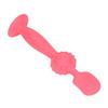 Baby Butt Cream Applicator Soft Silicone Skin Friendly Suction Base Diaper Cream Spatula Red