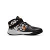 Nike Team Hustle D 9 FlyEase Mid top Basketball Shoes Black Children Aged 3 7 Years Old CQ4868-001