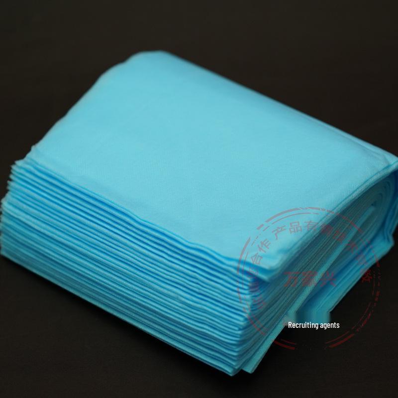 Disposable Non-Woven Waterproof & Oil-Proof Beauty Salon Massage Bed Sheets 80x180cm