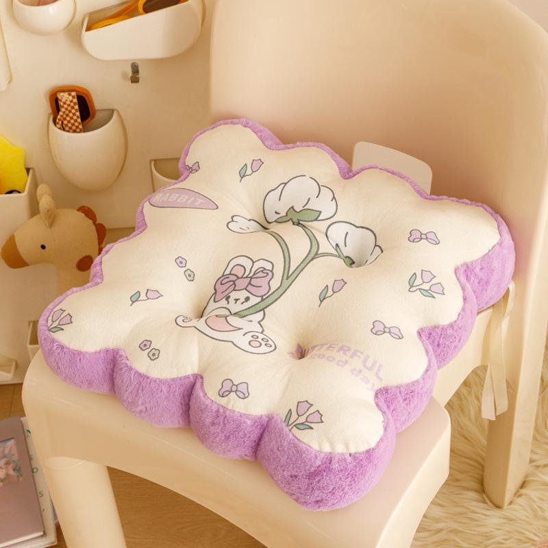 Thickened Soft Seat Cushion for Autumn/Winter - Ideal for Students, Classroom Chairs, Office Stools, or Floor Use