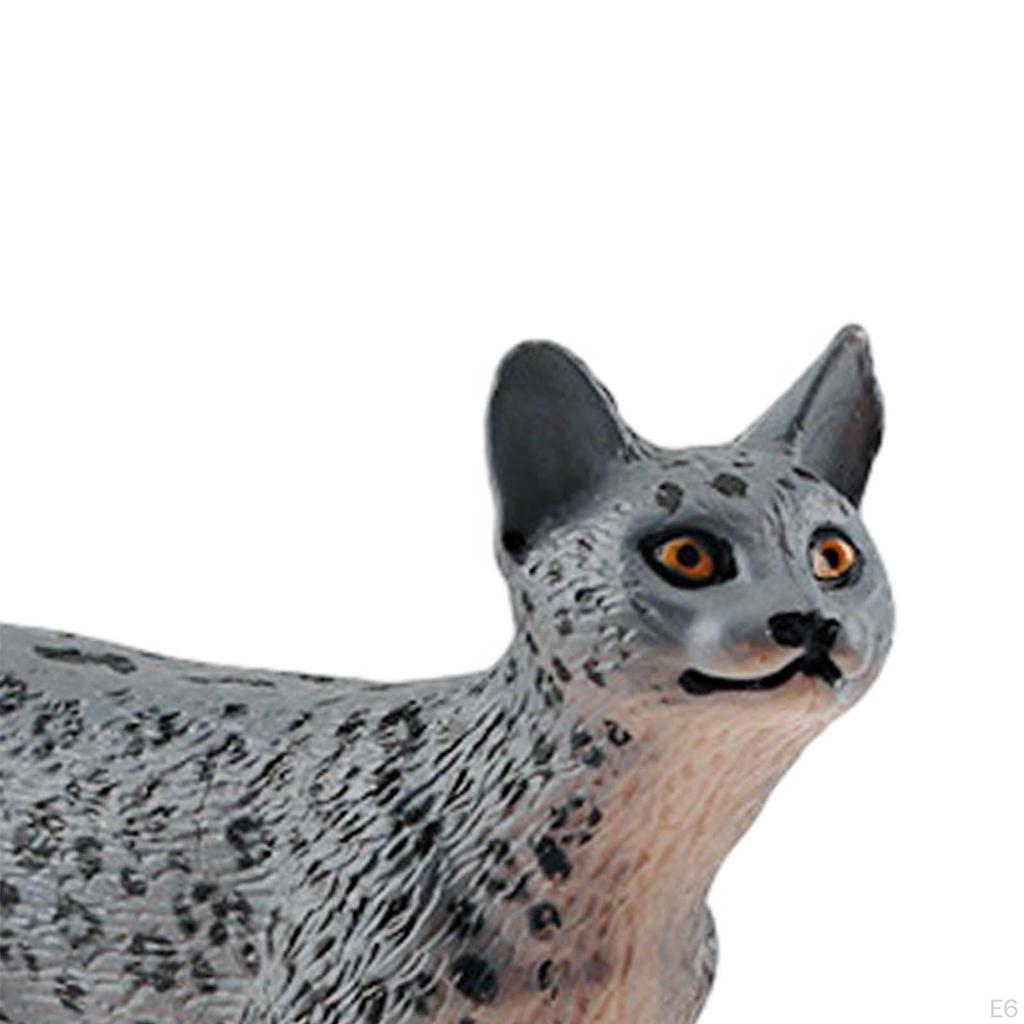 Leopardenfigur Schneespielset Modell Kinder Kinder Tierwelt Tierstatue für Weihnachten