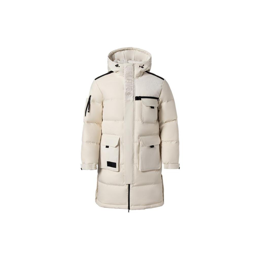 Li Ning Down Jacket Men s Pearl White AYMR319-1 XL