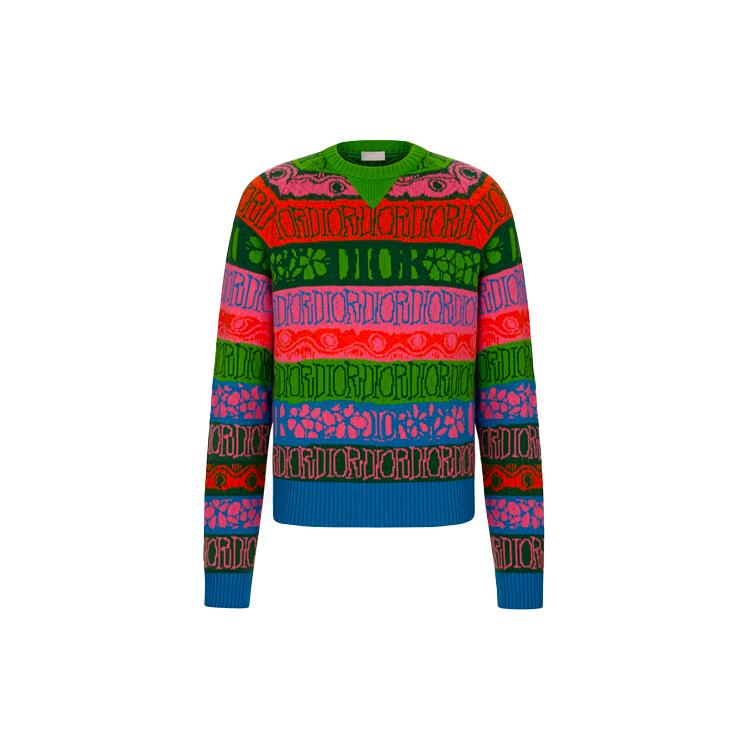 DIOR Loose Fit Knitwear Men's Multicolor 033M622AT167-C685