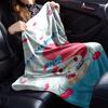 1pc My Melody Cherry blanket Lightweight Flannel Throw for Sofa Bed Travel Camping Livingroom Office Couch Chair