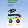 77W Bluetooth-compatible 5.4 FM Transmitter Car Adapter 65W+12W Fast Charging Car Adapter Call Sound LED Display
