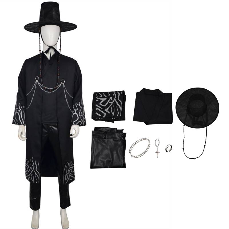 Kpop Hunters Demon Girl Cosplay Costumes Polyester Role Playing Party Clothing