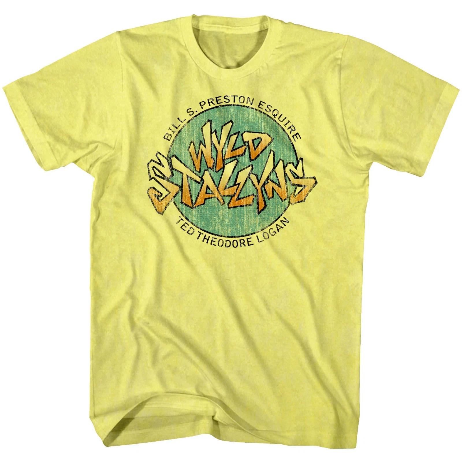 

Bill & Ted Wyld Stallyns Men s T Shirt Excellent Adventure Movie Rock Band Keanu L