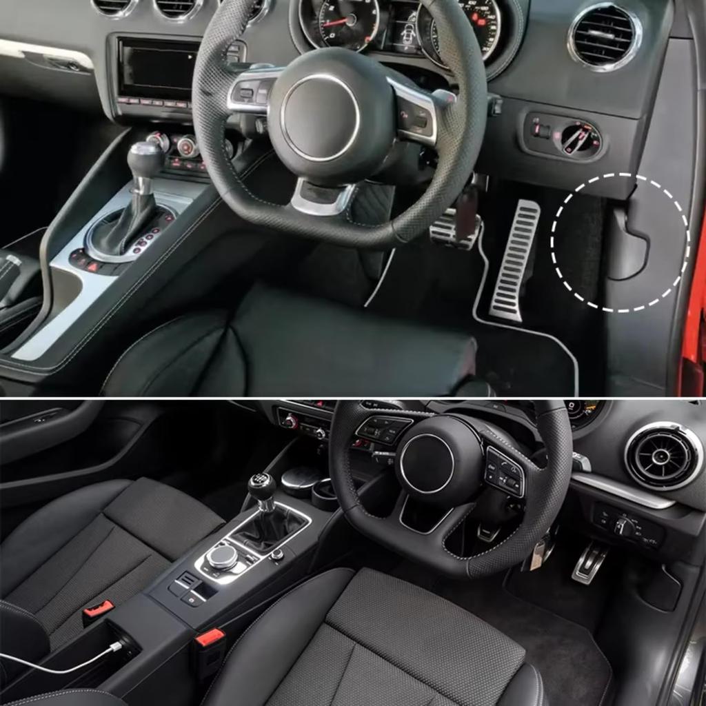 Hood Hood Handle Compatible With TT 8J For TTS 2007 2008 2009-2014 For TT