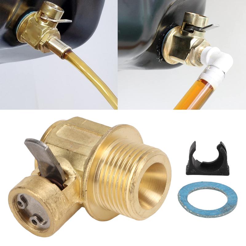 F104 Car Valve Engine Quick Oil Drain Valve with Thread M18‑1.5 F104 Replacement for Cars Light Trucks Accesories Engine Parts
