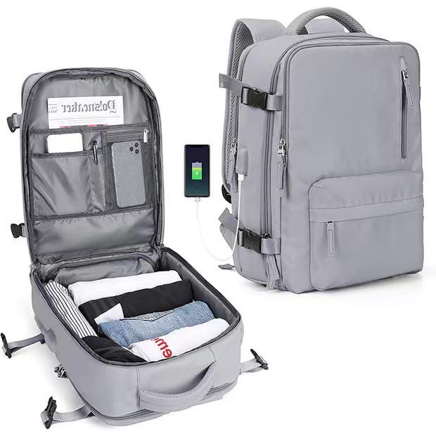 Girls' Extra Large Multifunctional Backpack with Wet/Dry Separation - Nylon, Waterproof, Ideal for Short Trips & School