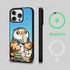 Funny Fat Tiger Phone Case Magnetic Case For IPhone 16 14 13 12 11 15 Pro Max Plus For Magsafe Wireless Charge Cover