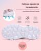 Mesh Girls' Summer Sneakers - Hollow, Breathable, Trendy Princess Shoes for Little Girls