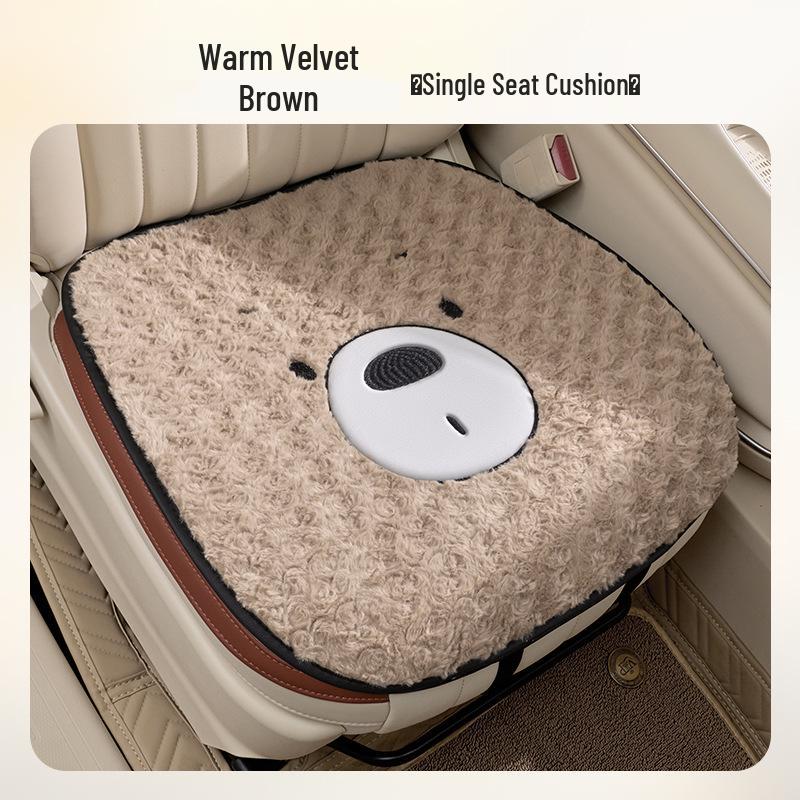 

2026 Плюшевый Набор Подушек для Автокресла: Трехсекционный, Бархатная Теплота, Доступен Чехол на Одно Сиденье.