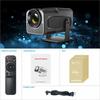 HY300 Pro 4K Smart Android Projector: Wireless Home Theater with Android 13 and Screen Mirroring