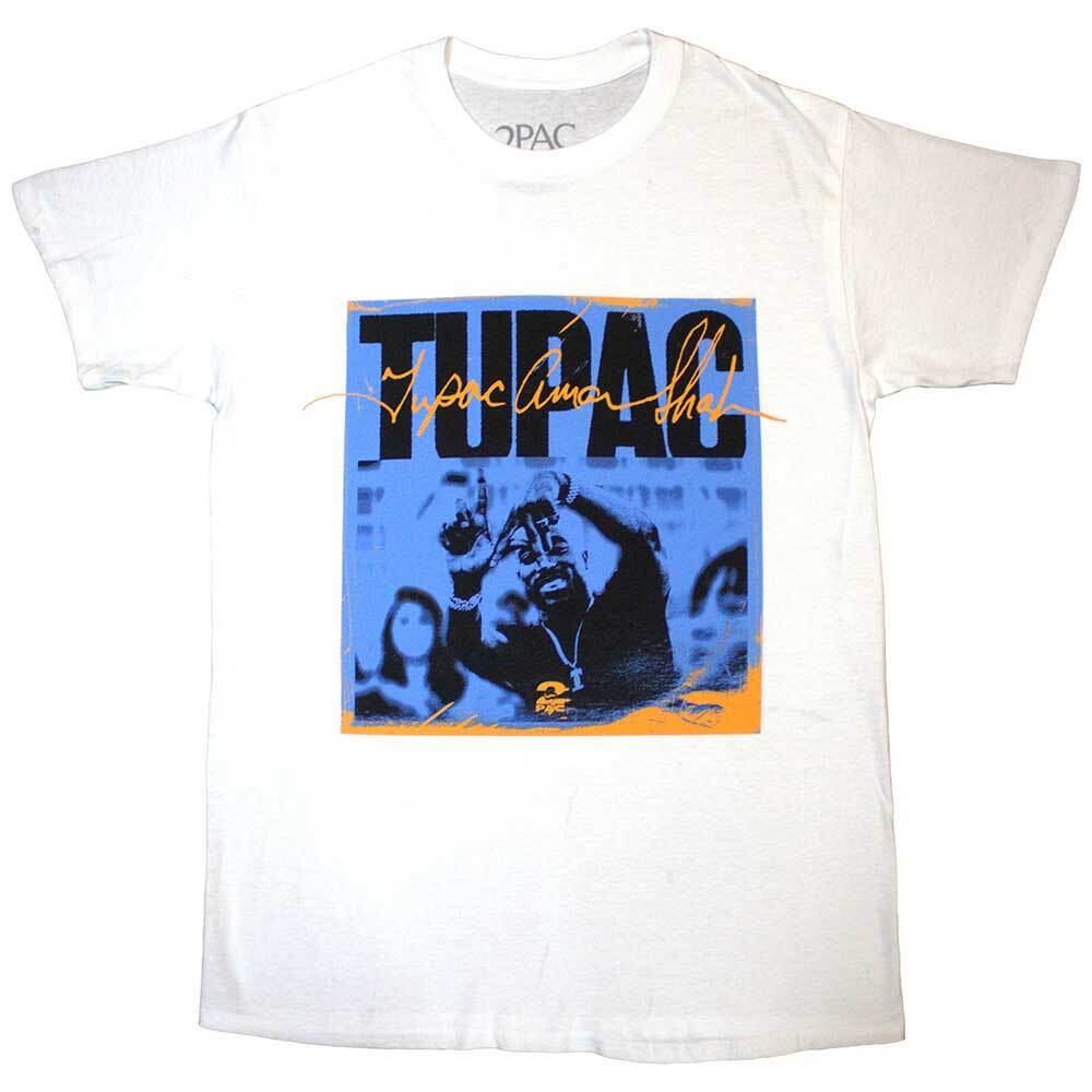 Tupac LA Sign T-Shirt White New Unisex T-Shirt XXXL