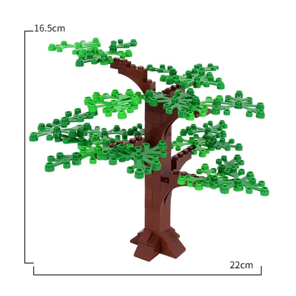 

MOC Creative Build Bricks Tree Sets Garden Plant Forest Model DIY Assemble Natural City Street View Park Jungle Bricks Toys